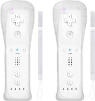 2X Wii Remote Controlle Nunchuck for Nintendo Wii & Wii U With Motion Plus