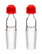 Thermometer Inlet Adapter with 24/40 Inner Joint 2 Pack 24/40 2 Pack