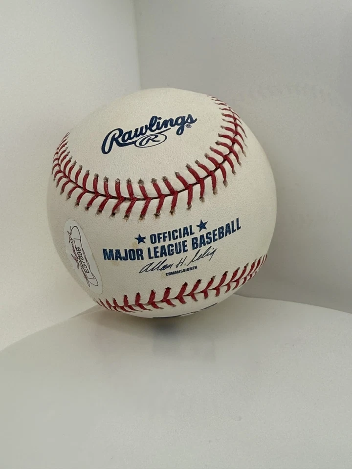 Pelota firmada autografiada por Ryan Braun Milwaukee Brewers - Certificado de autenticidad JSA Foto 2 de 4