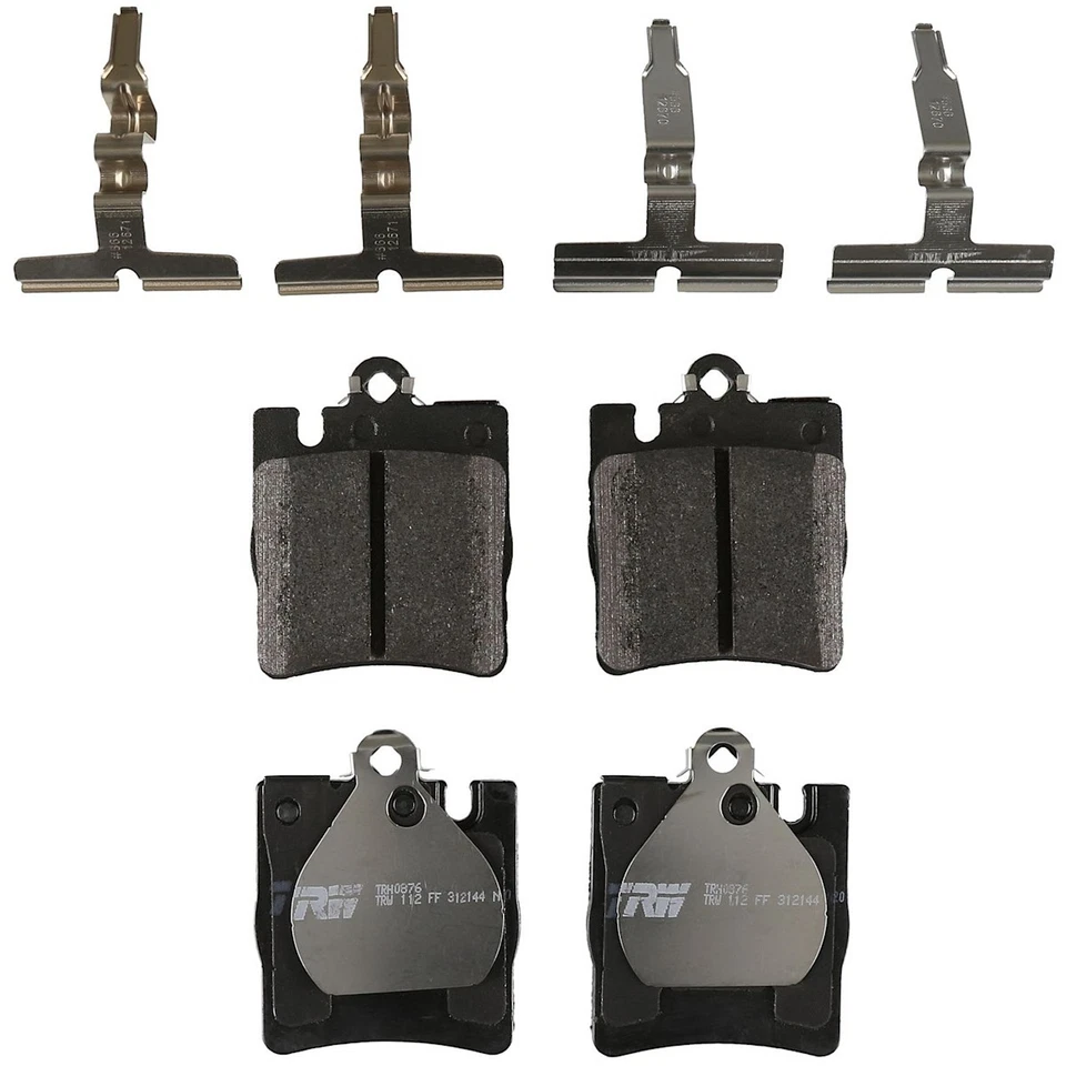 KIT-073024-7709 TRW Juego de 4 ruedas discos de freno y kits de pastillas delanteras y traseras para MB E320 Foto 4 de 4