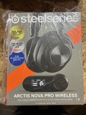 SteelSeries Arctis Nova Pro Wireless Over-Ear Gaming Headset - Brand New