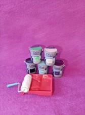 Matériel peinture # 174 : objet miniature vitrine décoration maison de poupée
