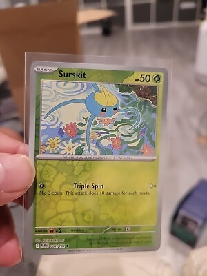 POKÉMON PARADOX RIFT 001/182 SURSKIT REVERSE HOLO | eBay