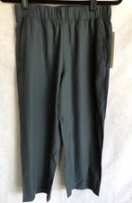 LULULEMON Size 6 Next Move Crop Bluish Gray Travel Pant w/ Pockets Womens NWT