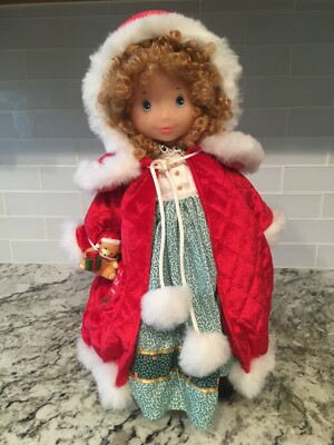 Vintage Christmas Doll Those Characters From Cleveland Mattel Doll 16 Inches