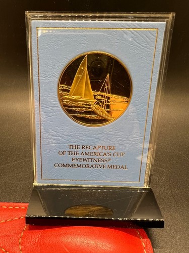 AMERICA'S CUP MEDALLION 1987