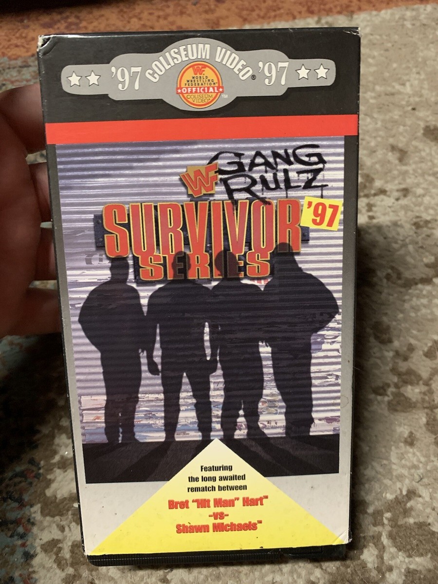 WWF Survivor Series '97 Coliseum Video 1997 VHS Hart, Michaels | eBay