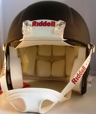 Riddell Foundation, Footballhelm, mattschwarz,  Gr. Medium