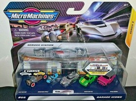 MICRO MACHINES SERIES 2 RAT ROD,CYCLE,RECLUSE CHROME CHASE,QUETZAL & MORAB SETS 