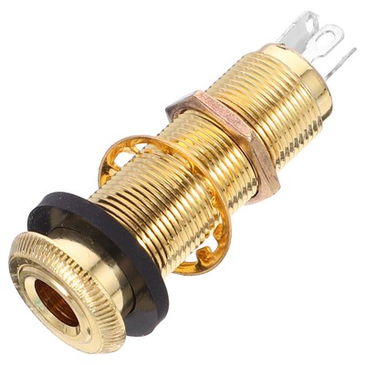Flush Mount Practical Metal Durable Accessory Output Jack Socket Plug Tool Bass