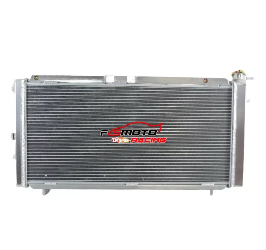 Radiador de aluminio para 1991-1994 92 93 Subaru Loyale serie L vagón 1,8 L 4 cilindros MT Foto 3 de 4