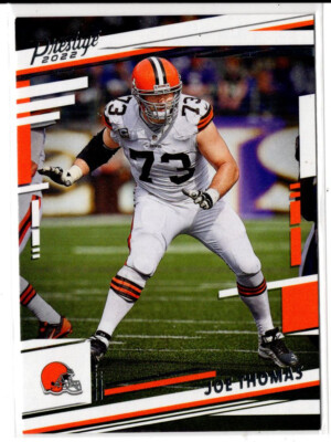 2022 Panini Prestige Football Joe Thomas No. 75 Cleveland Browns