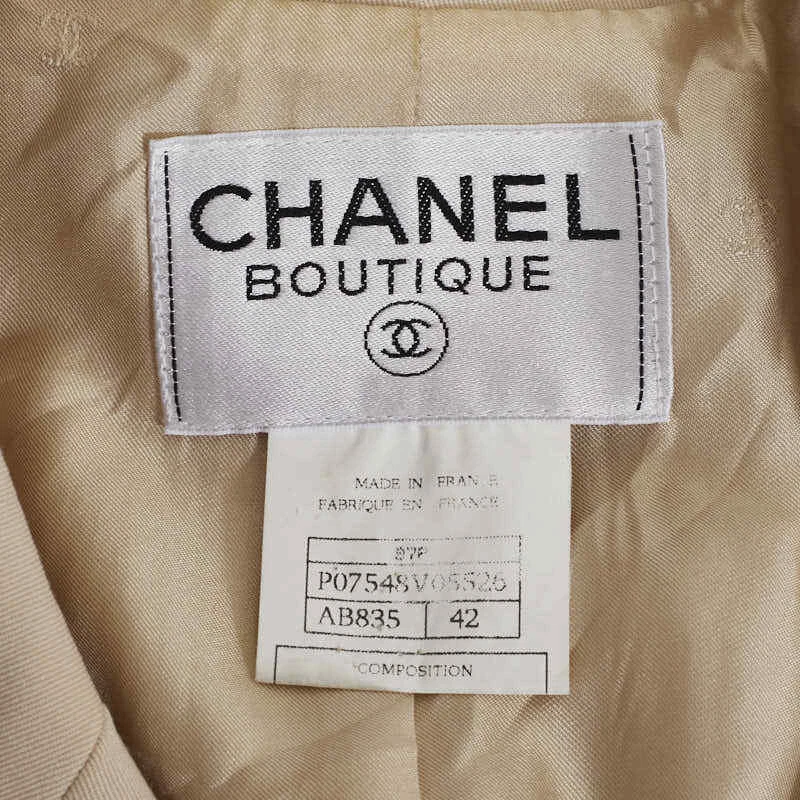 CHANEL Giacca Sartoriale Lunga Doppiopetto Taglia: 42 P07548V05526 Donna 【U...