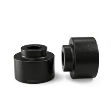 Rear Leveling Kit | 2" Lift | for Chevy GMC Tahoe Yukon Black Steel Spacer Block