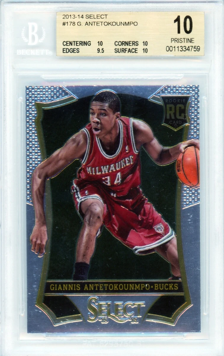 Giannis Antetokounmpo 10 Graded Basketball Rookie Sports Trading