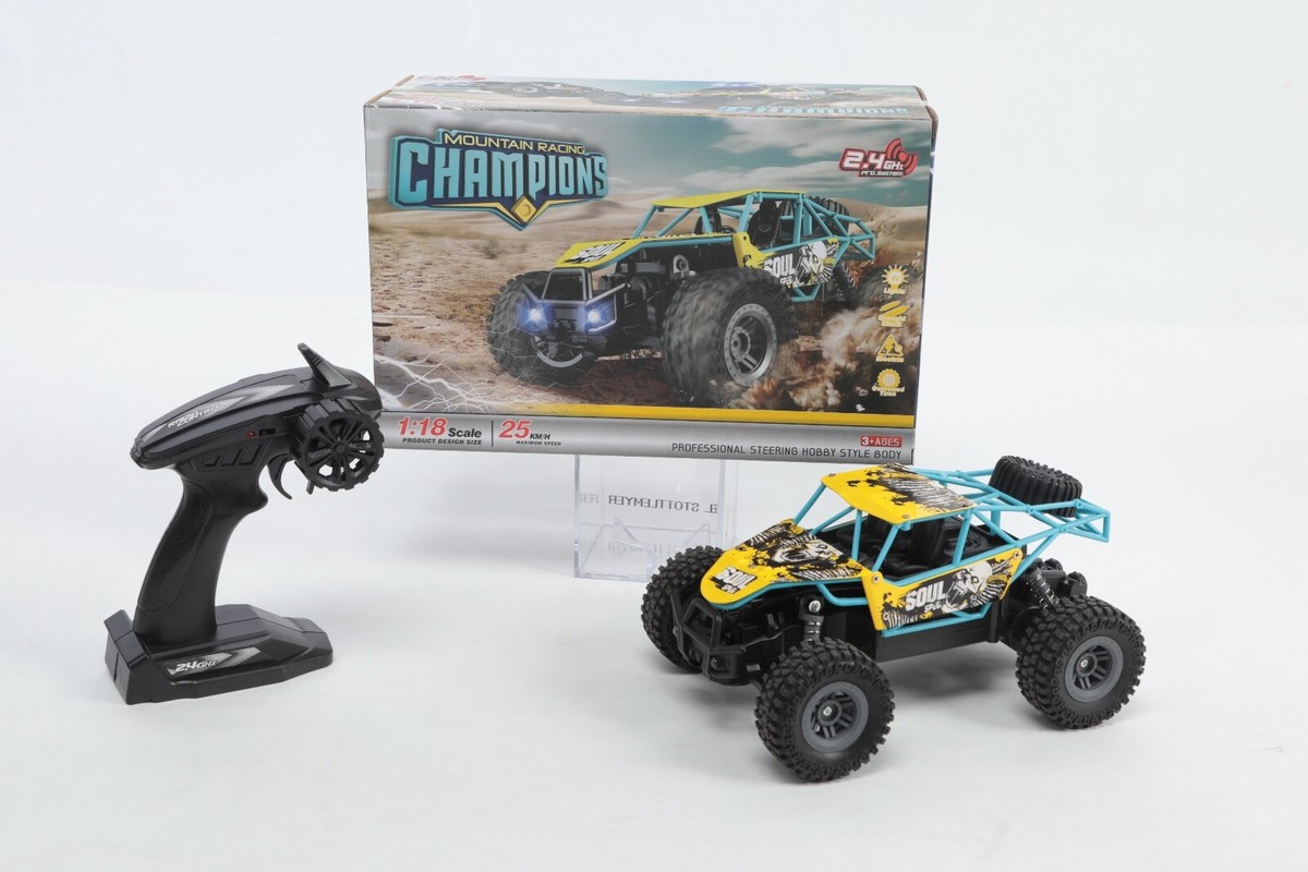Race Truck 1:18スケール オフロード 4WD Mountain Racing Champions 1:18 Scale 2.4Ghz All Terrain
