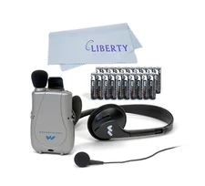 Williams Sound PockeTalker Ultra Duo Sound Amplifier with Headphone & Earbud,...