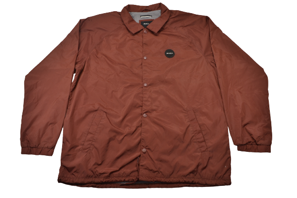 Rvca Motors Coach Red Earth Discounted Men's Jacket