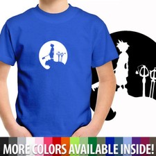 Kids Boy Youth Tee T-Shirt Graphics Kingdom Hearts Sora Moon Classic Video Game