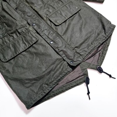 Barbour x Margaret Howell Waxed Cotton Jacket Men's Hood Rare