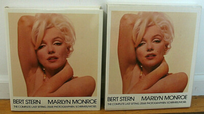 Bert Stern Marilyn Monroe The Complete Last Sitting Slipcase 1982