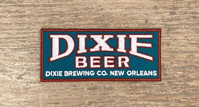 Retro Dixie Beer ''Dixie Brewing Co. New Orleans'' Patch