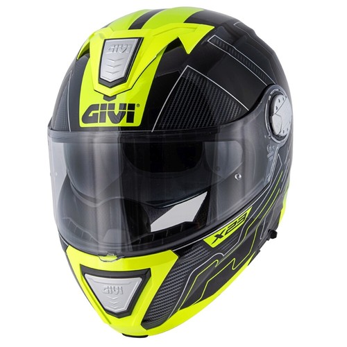 Helmet GIVI X.23 Sydney Protect Black/Titanium/Yellow | eBay