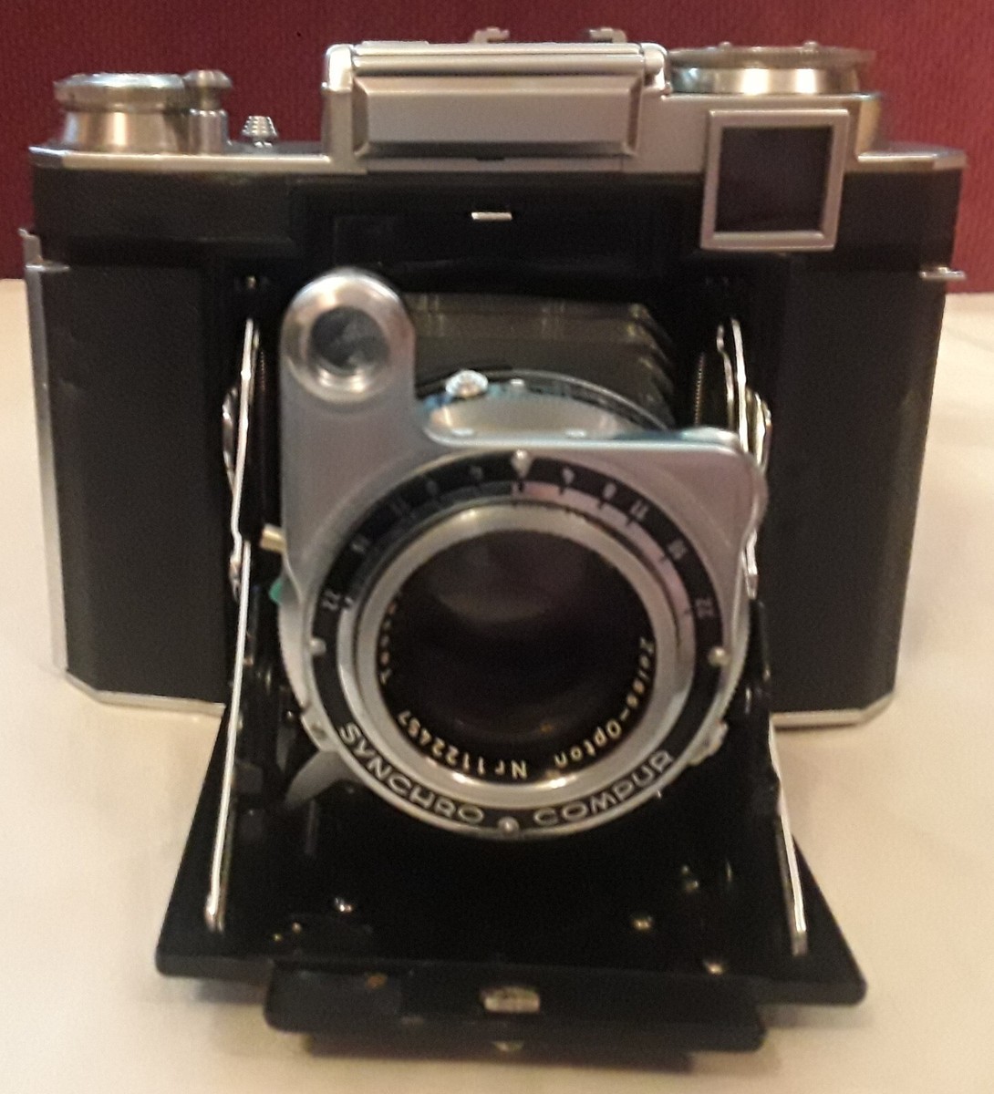 Zeiss Ikon Super Ikonta 533/16 Folding 6x6cm Camera Tessar 2.8/80