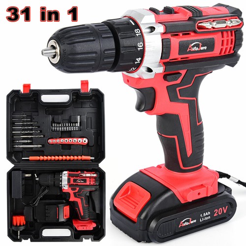 20V Cordless Drill 3/8”Electric 