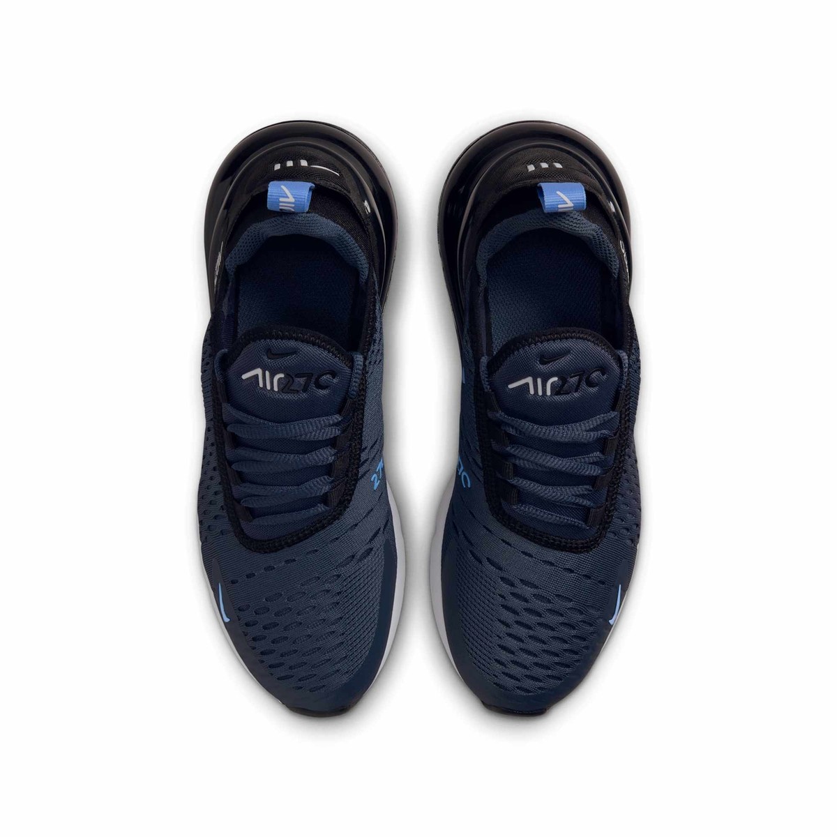 943345-408] GRADE SCHOOL NIKE AIR MAX 270 'THUNDER BLUE