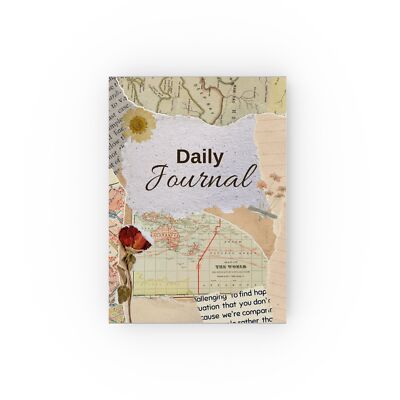  Daily Undated Journal, Planner Notebook for Habit Tracking, Reflection