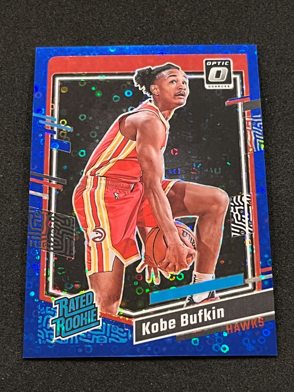 2023-24 Panini Donruss Optic Kobe Bufkin Rated Rookie Fast Break Blue 20/49 #220