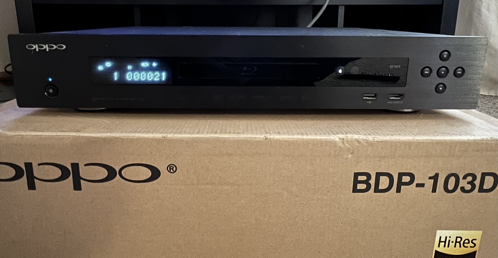 OPPO BDP103D Darbee Edition BluRay Player eBay