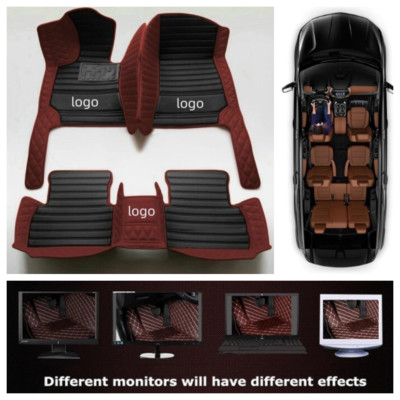 For Audi Car Floor Mats Luxury Carpets Waterproof Liners Boot Custom All Models