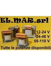 Trasformatore Monofase di Comando ingresso 230 400V uscita 55 110 V