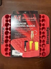 Hornady Magnum Reloading Block Red Multi-Caliber 50rd Model# 480042