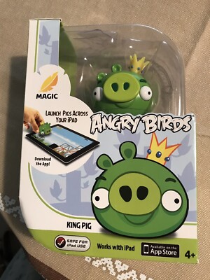 Angry Birds-King Pig-Works With iPad-Box Was Opened But Was Never Used-4+