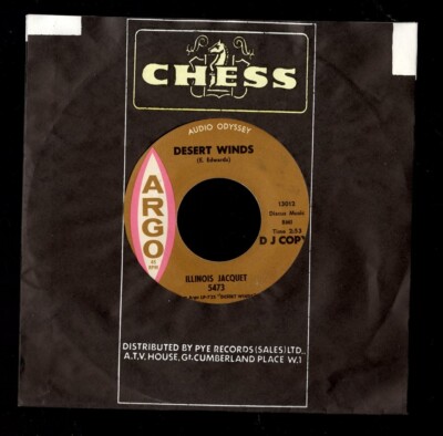 Illinois Jacquet Desert Winds / When My Dreamboat Soul Jazz NEUWERTIG -