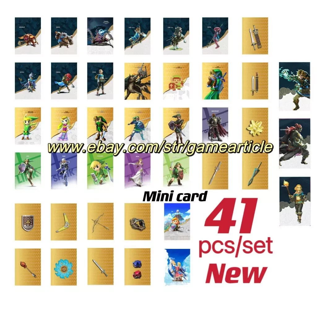 Amiibo Cards Amiibo Zelda Skyward Sword 32 Pcs Zelda Amiibo Cards