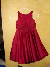 David's Bridal Flower Girl Dress in Apple Red - Size 5 Beautiful on little girl
