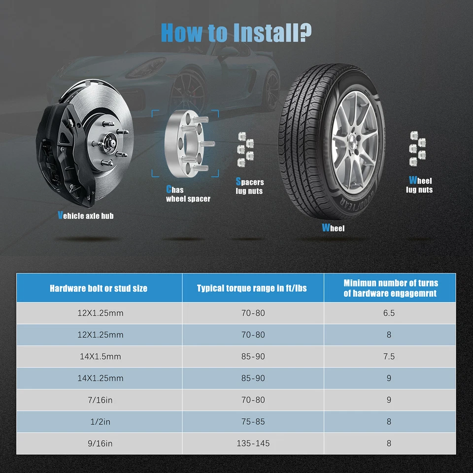 (2) Espaciadores de rueda centrados en el cubo 4x100 20 mm para Honda Civic Acura Integra Mitsubishi Foto 4 de 4