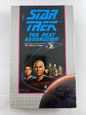 Star Trek TNG VHS The Outcast/Cause and Effect Paramount