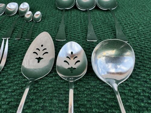 Patrick Henry Stainless Oneida Community Betty Crocker Fork Spoon Knife 79 Pcs - Picture 14 of 24