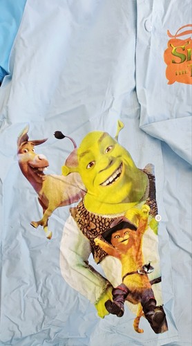 Shrek kid's Raincoat Suit Size 5-7 Yrs rain coat Very Cute - Picture 5 of 5