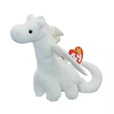 Ty Beanie Baby ❤️ MAGIC THE DRAGON 4TH Generation 8" NEW MWMT's