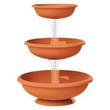 CIOTOLA PER FIORI 'FONTANA' Ø cm 30/40/50 - terracotta