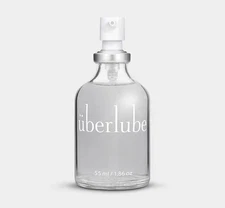 Uberlube 55ml Silicone Personal Lubricant - Premium Lube - Free Gift (5 Foils)