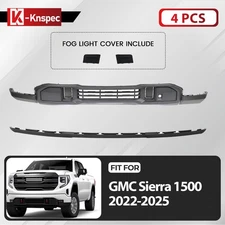 Front Lower Bumper Cover Fascia Valance Kit Set For 2022-2025 GMC Sierra 1500