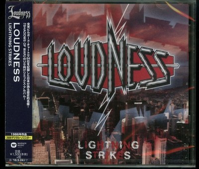 Loudness Lightning Strikes CD new Japan press 