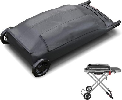 Grillabdeckung 600D Wasserdicht für Weber Traveler BBQ Abdeckung Schutzhülle